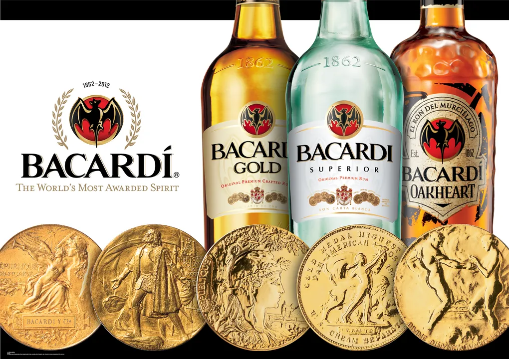 BACARDÍ RUM CELEBRATES TOP ACCOLADE FOR SUPERIOR TASTE AND QUALITY