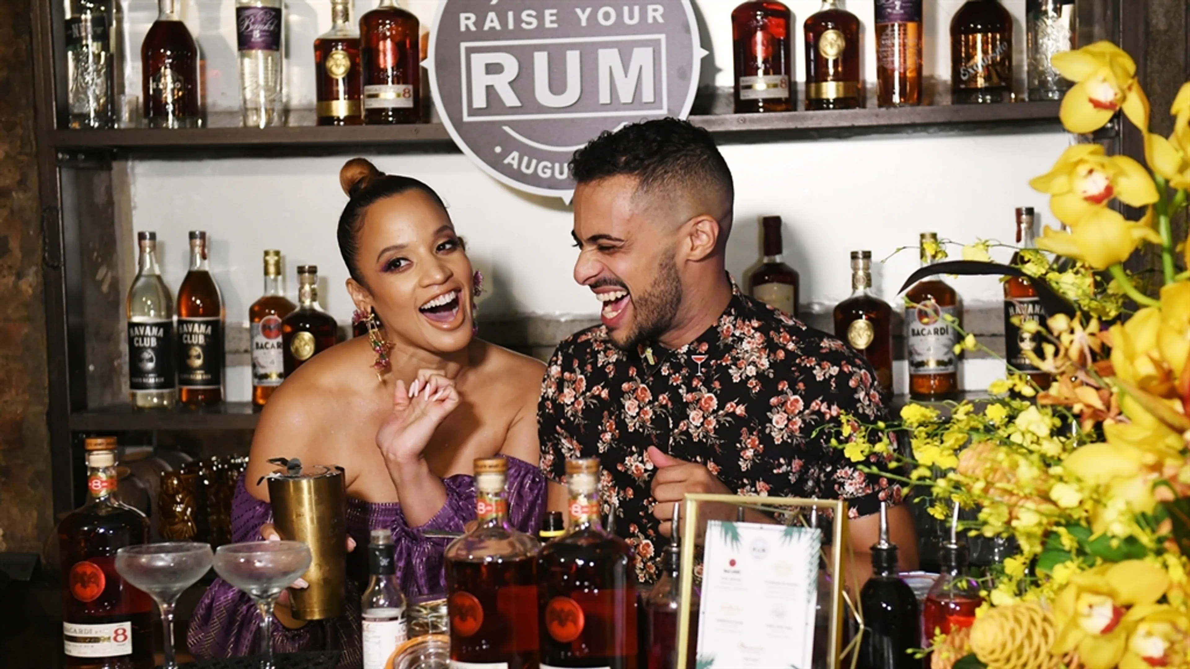 Dascha Polanco Celebrates National Rum Month with the BACARDI Limited Premium Rum Portfolio in New York City