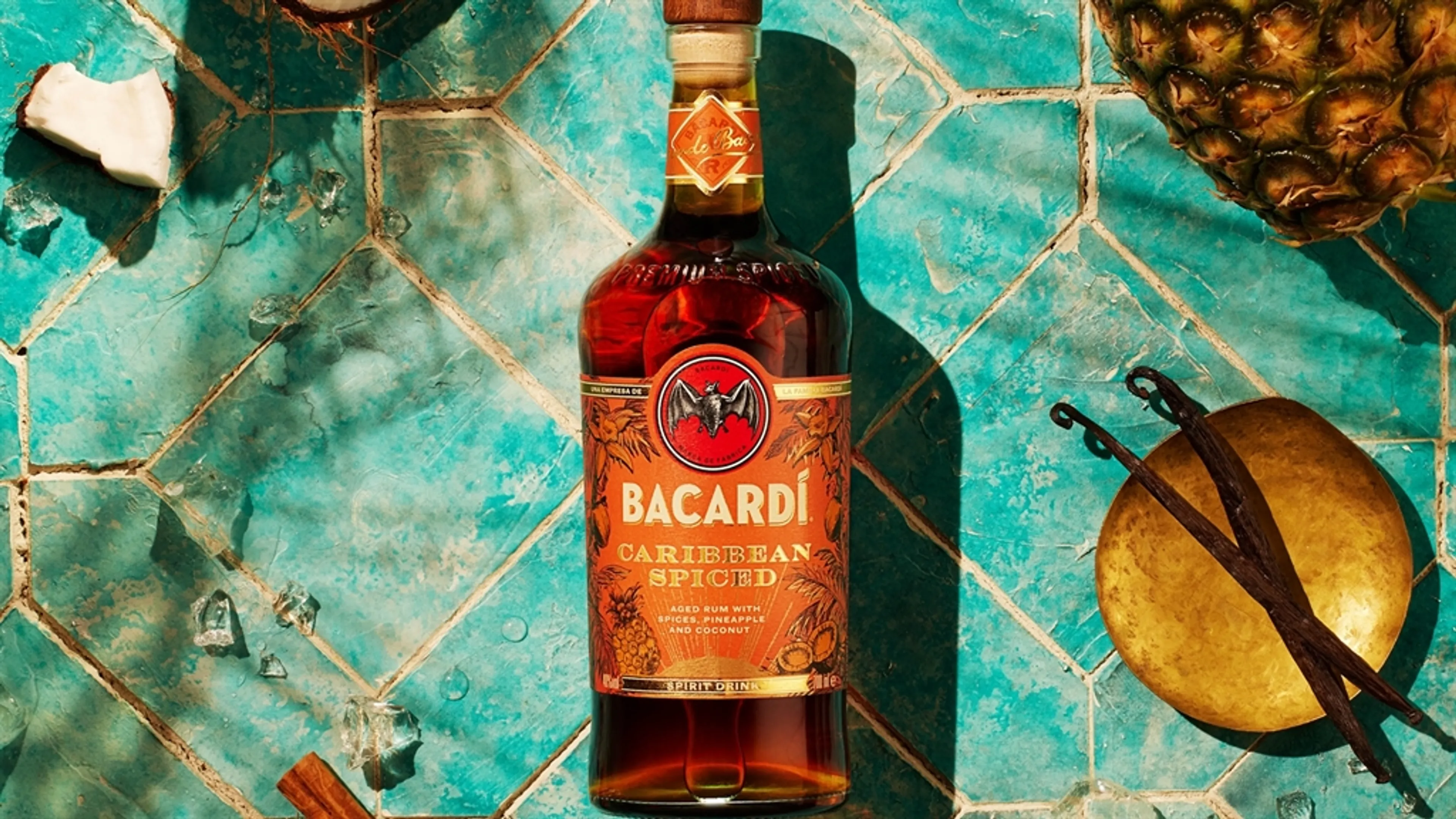 BACARDI® RUM Drops New Caribbean Spiced to Transport Your Tastebuds to the Islands with Every Sip