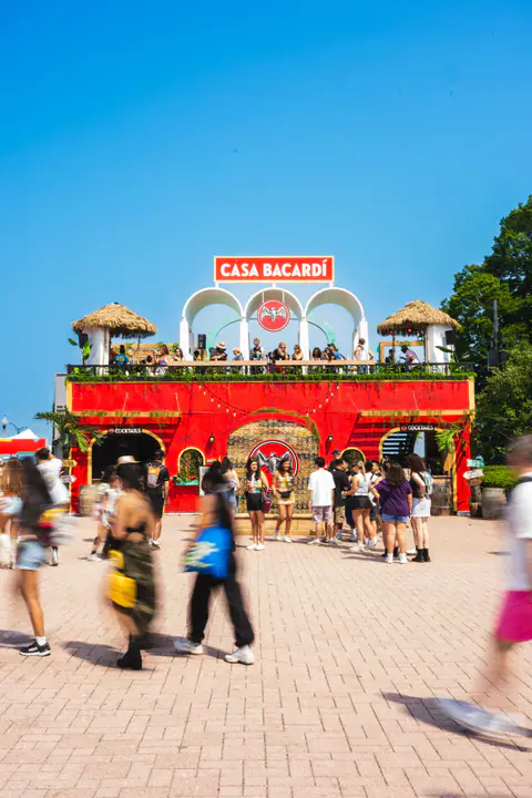 BACARDÍ® Rum Brings CASA BACARDÍ to Lollapalooza and Streaming Audiences Everywhere